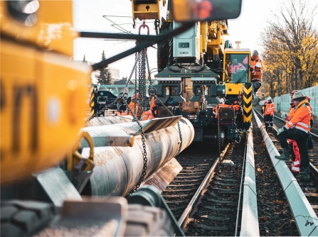 Axles RAX for railway special transport