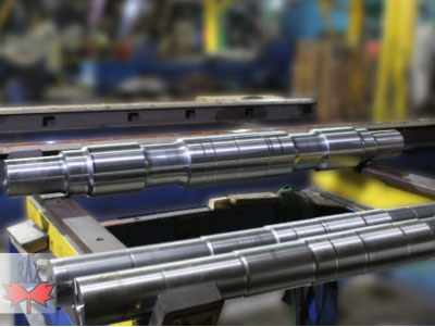 Axles RAX for railway special transport